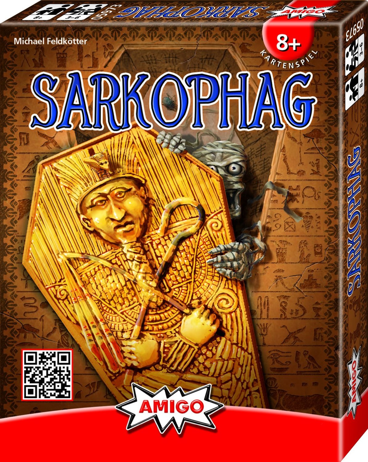 Sarkophag - Kartenspiel, Stichspiel von Michael Feldkötter erschienen bei Amigo Sarkophag - Kartenspiel, Stichspiel von Michael Feldkötter