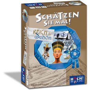 Schätzen Sie mal! Reich und Schön - Ratespiel, Schätzspiel, Partyspiel von Reinhard Staupe erschienen bei Huch and friends Schätzen Sie mal! Reich und Schön - Ratespiel, Schätzspiel, Partyspiel von Reinhard Staupe