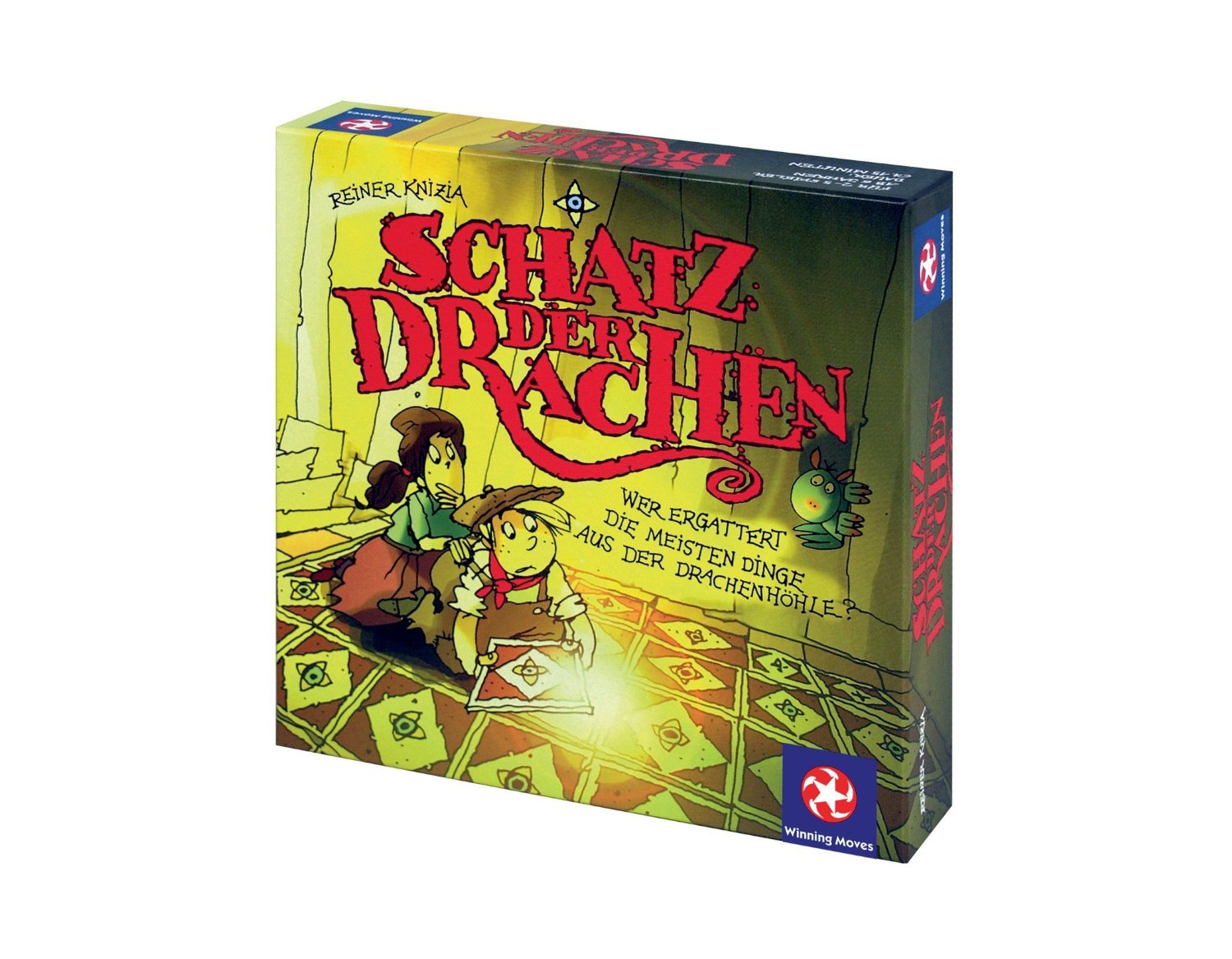 Schatz der Drachen - Legespiel von Reiner Knizia erschienen bei Winning Moves Schatz der Drachen - Legespiel von Reiner Knizia