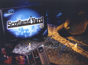 Scotland Yard - Brettspiel von Werner Schlegel, Dorothy Garrels, Fritz Ifland, Manfred Burggraf, Werner Scheerer, Wolf Hoermann erschienen bei Ravensburger Scotland Yard - Brettspiel von Werner Schlegel, Dorothy Garrels, Fritz Ifland, Manfred Burggraf, Werner Scheerer, Wolf Hoermann