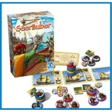 Seeräuber - Brettspiel von Stefan Dorra erschienen bei Queen Games Seeräuber - Brettspiel von Stefan Dorra