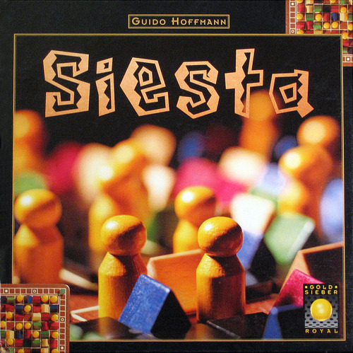 Siesta - abstraktes Spiel, Denkspiel von Guido Hoffmann