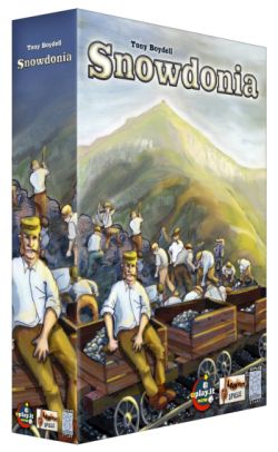 Snowdonia - Workerplacement, Aufbauspiel, Taktikspiel von Tony Boydell