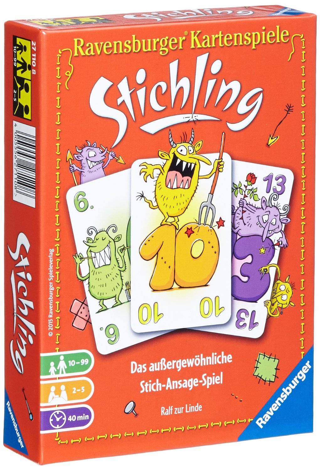 Stichling - Stichspiel, Ansagespiel, Kartenspiel von Ralf zur Linde