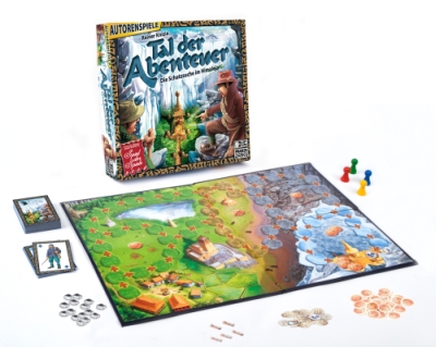 Tal der Abenteuer - Brettspiel / Familienspiel von Reiner Knizia