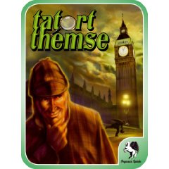 Tatort Themse - Kartenspiel, Mehrheitenspiel von Reiner Knizia