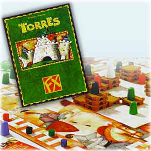 Torres - Strategiespiel von Wolfgang Kramer, Michael Kiesling erschienen bei Ravensburger Torres - Strategiespiel von Wolfgang Kramer, Michael Kiesling