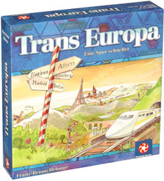 Trans Europa - Strategiespiel von Franz-Benno Delonge