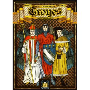 Troyes - Brettspiel, Wirtschaftsspiel, Strategiespiel von Sébastian Dujardin & Xavier Georges & Alain Orban erschienen bei Pearl Games Troyes - Brettspiel, Wirtschaftsspiel, Strategiespiel von Sébastian Dujardin & Xavier Georges & Alain Orban