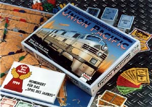 Union Pacific - Brettspiel / Strategiespiel von Alan R. Moon