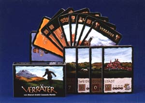 Verräter - Kartenspiel von Marcel-André Casasola-Merkle erschienen bei Adlung Spiele Verräter - Kartenspiel von Marcel-André Casasola-Merkle