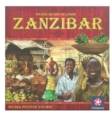 Zanzibar - Brettspiel von Franz-Benno Delonge erschienen bei Winning Moves Zanzibar - Brettspiel von Franz-Benno Delonge
