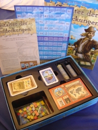 Spielbox von Zeitalter der Entdeckungen - Kartenspiel von Alfred Viktor Schulz